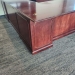 Mahogany Executive U Suite Desk w/ Lateral File & Drawer Storage